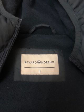 Cazadora acolchada hombre azul