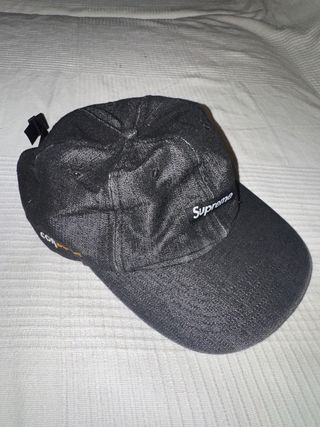 Gorra Supreme Negra autentica