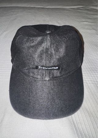 Gorra Supreme Negra autentica
