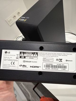 Equipo de Sonido LG Negro