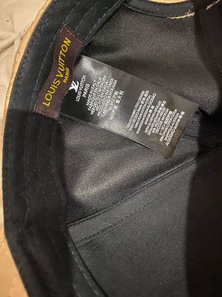 Gorra Louis Vuitton Beige/Dorado Monogram