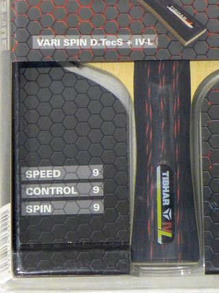 Pala ping pong Tibhar Superallround vari spin NEW