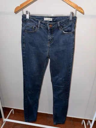 Pantalón Vaquero Pinkie Talla 38 Azul