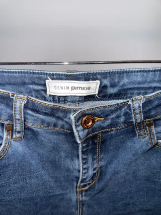 Pantalón Vaquero Pinkie Talla 38 Azul