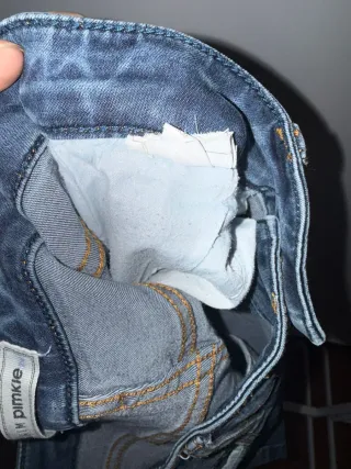 Pantalón Vaquero Pinkie Talla 38 Azul