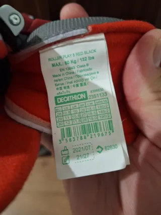 Patines en línea Oxelo ajustables