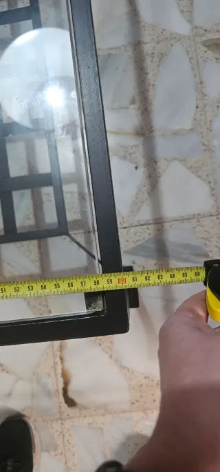 Mesa de centro de hierro forjado (Chiclana,Cádiz)