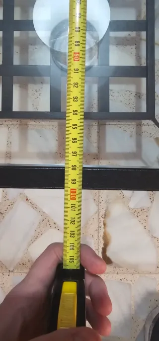 Mesa de centro de hierro forjado (Chiclana,Cádiz)