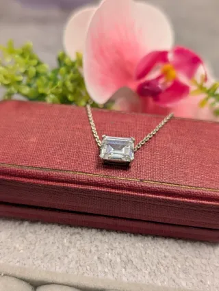 Pulsera Plata con Piedra Brillante