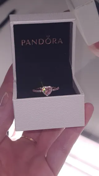 Anillo corazón de Pandora
