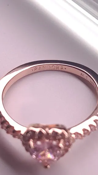 Anillo corazón de Pandora
