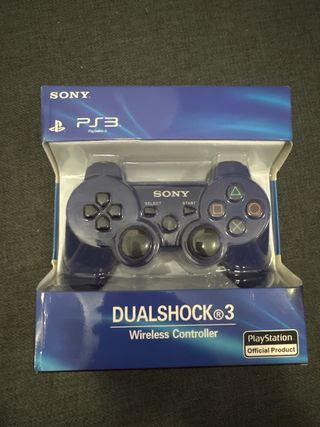 controlador ps3 azul + cable