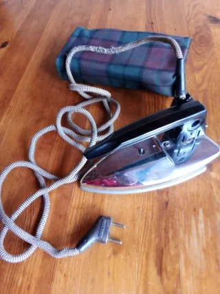 Antigua plancha de viaje