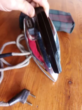 Antigua plancha de viaje