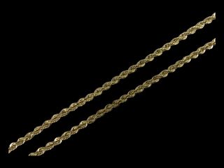 cadena oro 18k 25cm