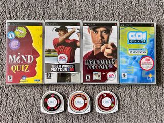 PSP 26 Juegos y 10 Películas diferentes precios