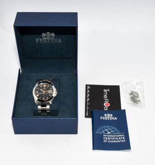 Reloj Festina F16376 Negro y Plateado