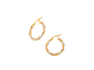 argollas oro 18k