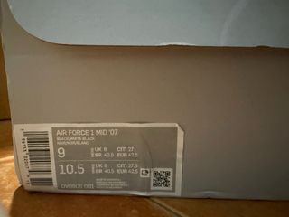 Nike Air Force 1 Mid '07 Negras