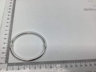 brazalete plata 925mm