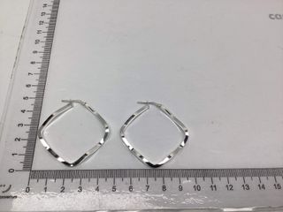argollas plata 925mm