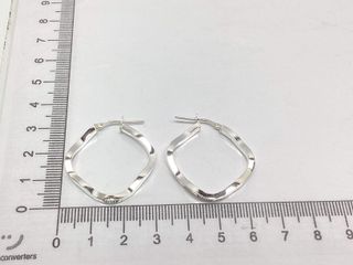 argollas plata 925mm