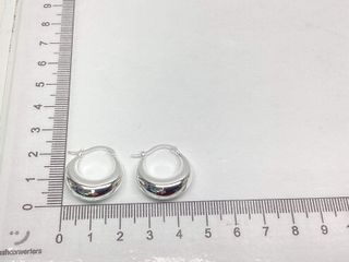 argollas plata 925mm