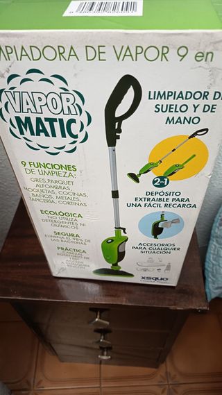 Limpiador de vapor. A estrenar.