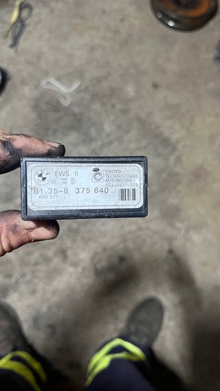 Centralita cableado inmovilizador 318tds
