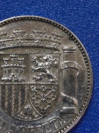 Moneda Plata Española 1933