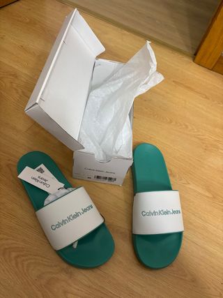 Chancletas Calvin Klein Jeans Talla 46