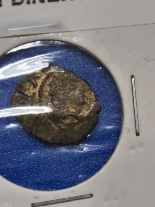 Moneda Antigua Felipe V Dinero Aragón