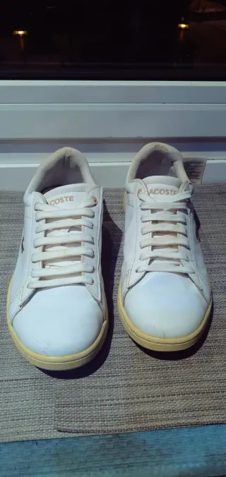 Zapatillas Lacoste Blancas Mujer