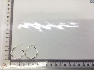 argollas plata 925mm