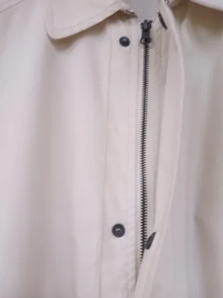 Impermeabile uomo beige