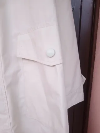 Impermeabile uomo beige