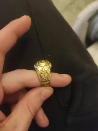 Anillo Dólar Dorado