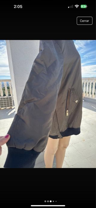 Chaqueta Bomber Verde Oliva