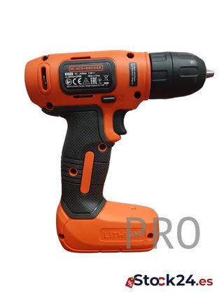 Taladro bateria litio BLACK+DECKER BDCD8-QW 7.2V