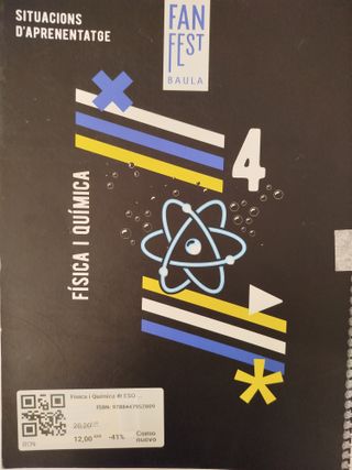 Física i Química 4t ESO - Situacions d'Aprenentatge - 9788