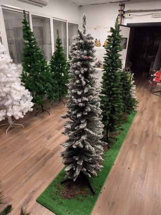 Árbol de Navidad Estrecho (210 CM) Nuevo