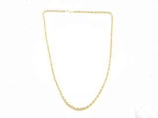 cadena oro 18k 30cm