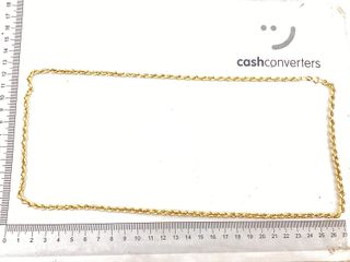 cadena oro 18k 30cm