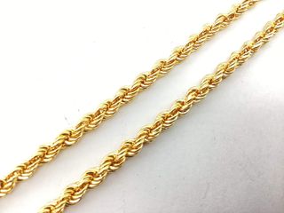 cadena oro 18k 30cm