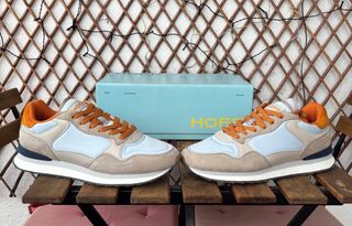 Zapatillas HOFF casual en color azul claro y gris