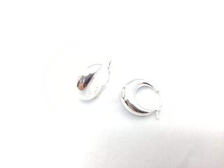 argollas plata 925mm