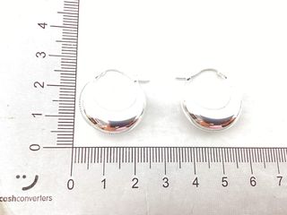 argollas plata 925mm