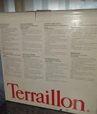 Báscula de cocina Terraillon Blanca