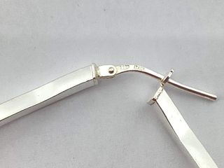 argollas plata 925mm