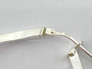 argollas plata 925mm